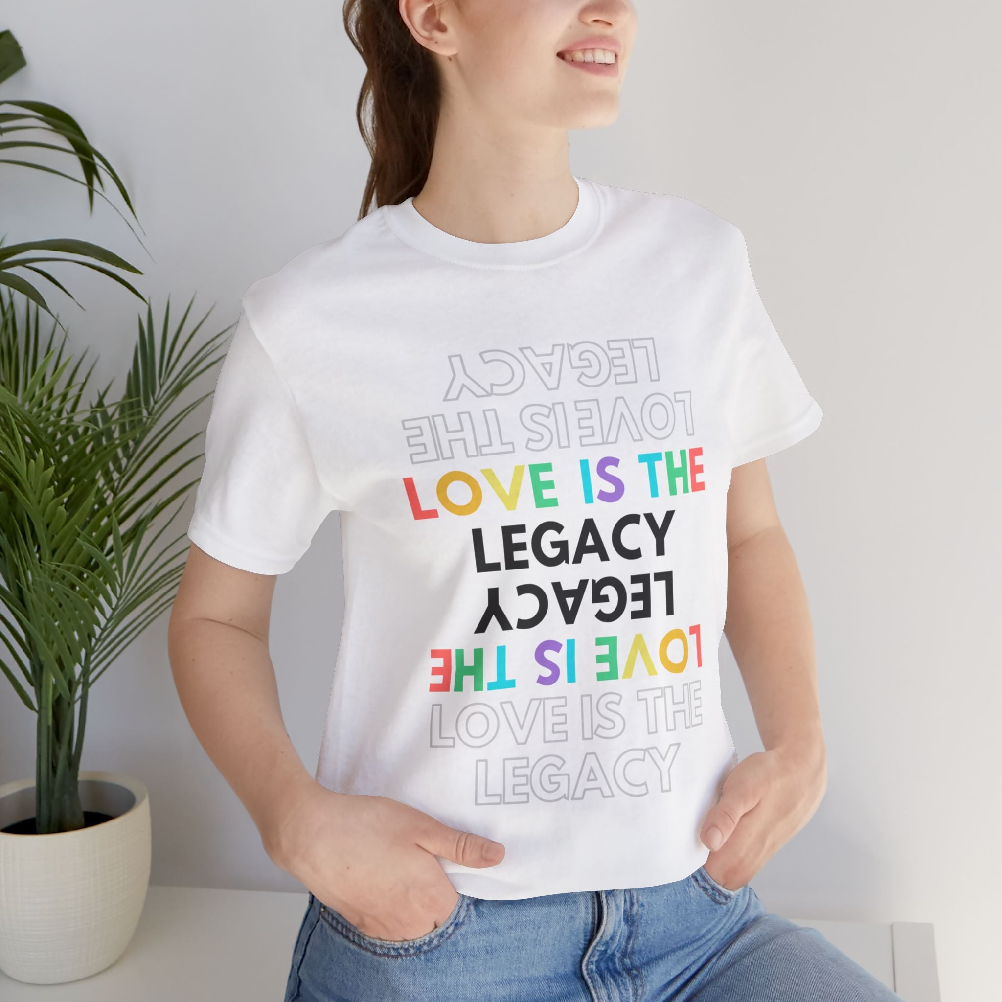Love is the Legacy Oversized Adult Tee
