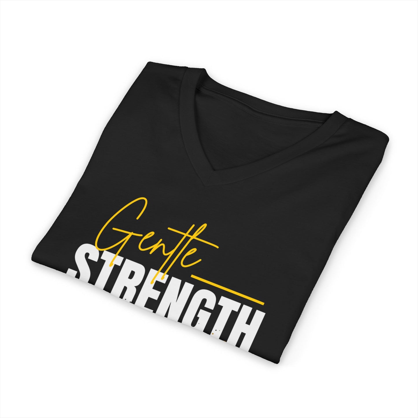 Gentle Strength V-Neck Adult Tee