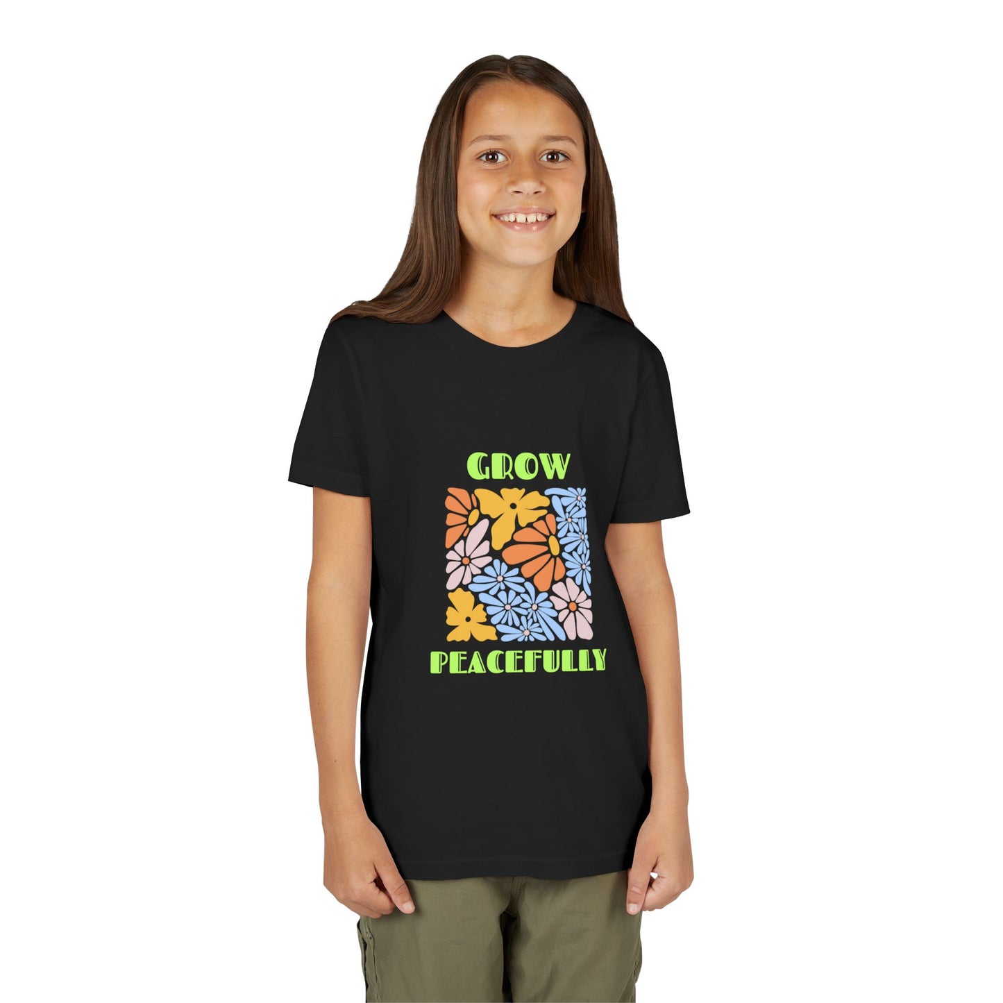 Grow Peacefully Youth Tee