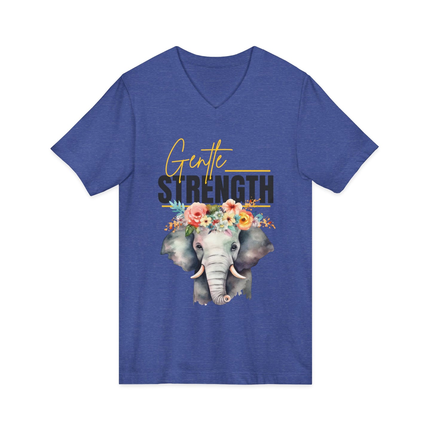 Gentle Strength V-Neck Adult Tee