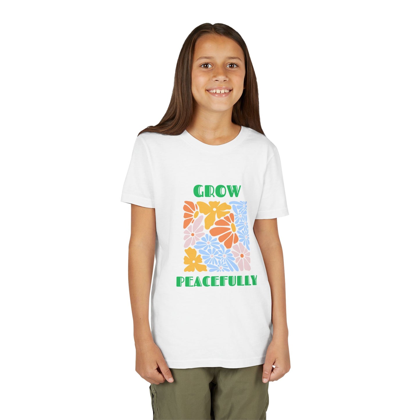 Grow Peacefully Youth Tee